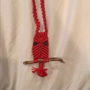 Vintage owl necklace